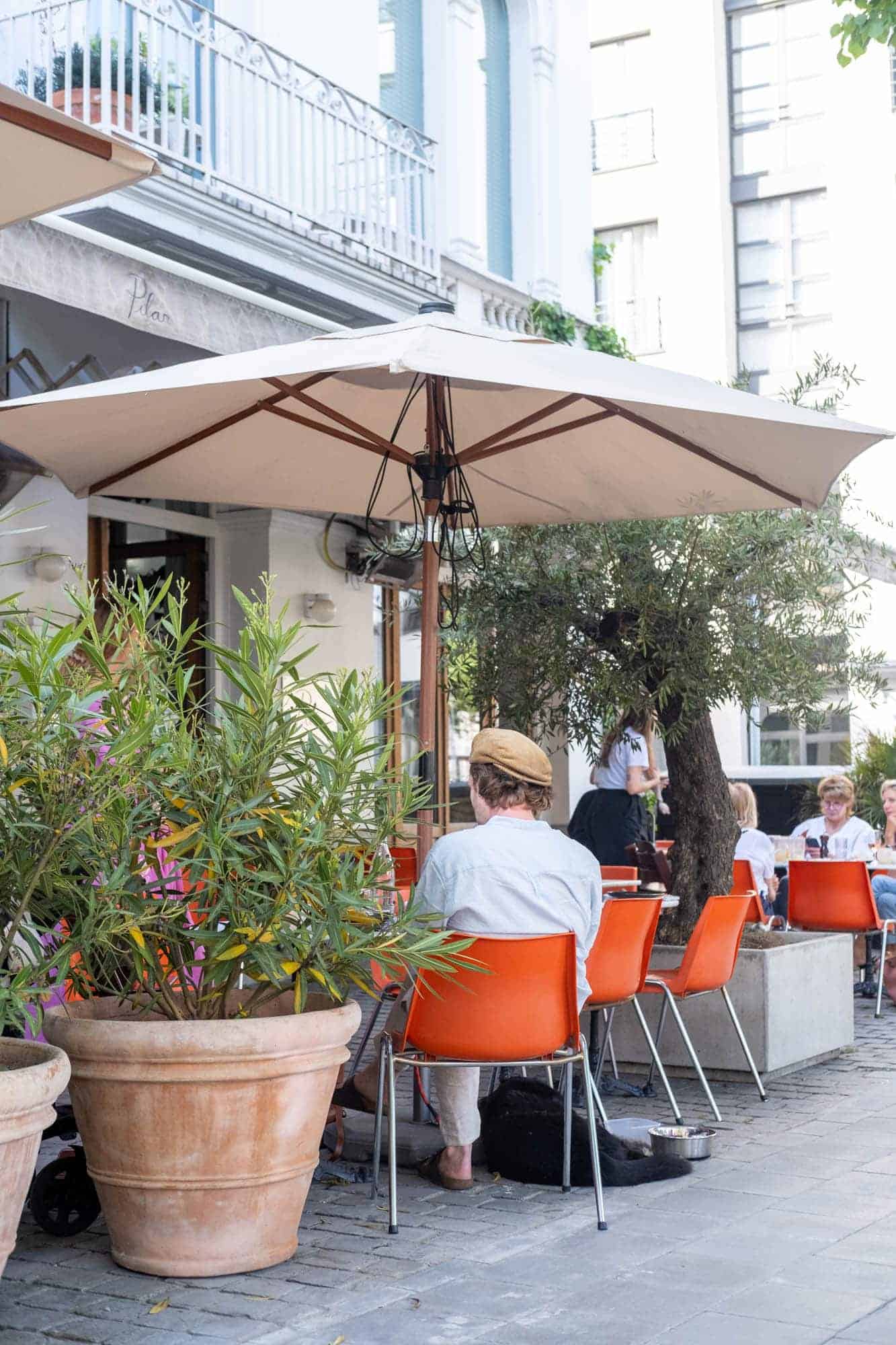 terras designhotel Pilar Antwerpen